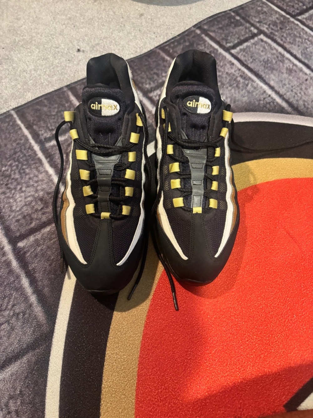 Size 10.5 - Nike Air Max 95 OG Black Gold